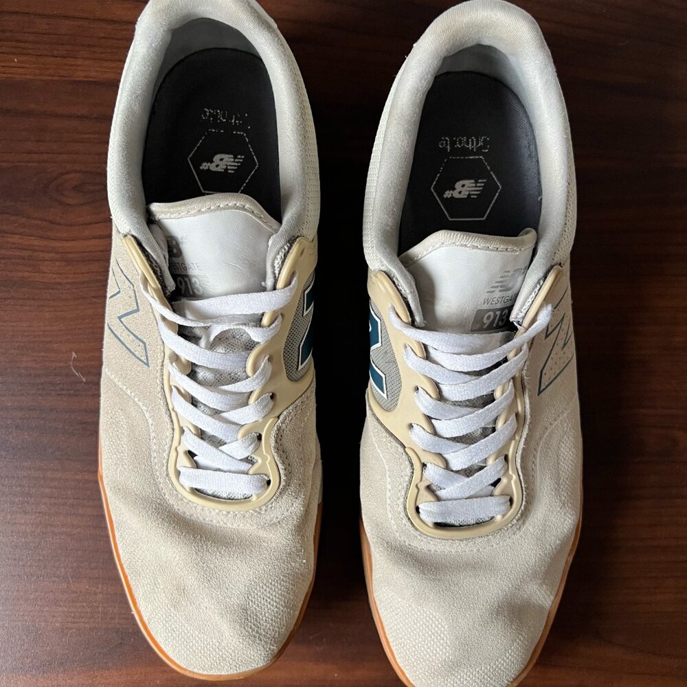 New Balance | Westgate 913 | White & Blue | Men's 11 - Picture 3 of 6